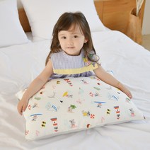 아띠블랑 어린이 인견 베개커버 2p + 베개솜 세트 46, 코알라비치