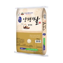 양평군농협 22년 햅쌀 물맑은양평 경기미 참드림, 10kg, 1개