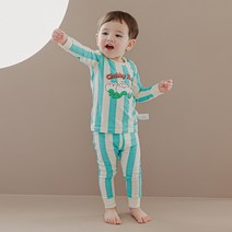 코디아이 아동용 포동이 싱글 스판 상하 내의