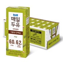 매일두유 식이섬유 저당, 190ml, 24개