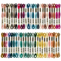 브랜드얀 DMC 25번 면사 자수실 50종 세트, 3756번~3830번, 8m