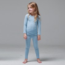 미니케이 아동용 더핫텍 소프트 모달 웜 내의