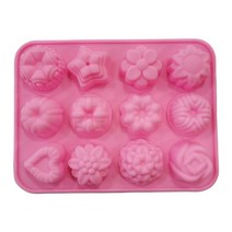 수제 비누만들기 몰드 들꽃 12구