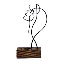 모네타 유럽스타일 캔들 홀더 ONE SIZE, 블랙