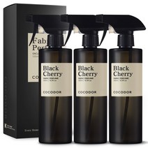 코코도르 룸 앤 패브릭 퍼퓸 섬유탈취제, 500ml, 3개, 블랙체리