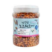 더독 반려견 건강한 노즈워크 져키 1.2kg, 1개, 비프 + 고구마 혼합맛