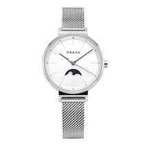 오바쿠 여성용 마네 메탈시계 V243LMCIMC + 케이스