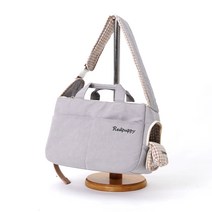 레드퍼피 반려동물 페이드 슬링백, 그레이