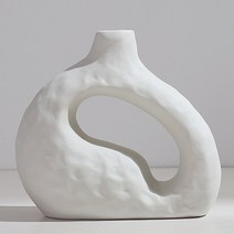 조각상 아트 세라믹 화병 YT_RA171, 6번스타일