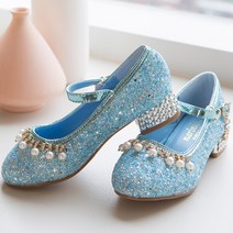 나린키즈 여아용 별빛 진주 구두