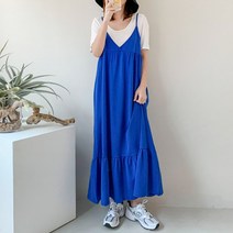 팡팡샵 임부복 OK.프릴 나시 원피스