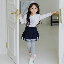 라라아망 여아용 플레어 치마레깅스