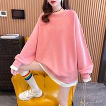 어썸풀 젠트 라운드 레이어드 맨투맨