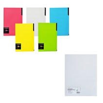 에코청운 에코컬렉터 키핑 L 홀더 A4 5종 + PP 명함 L 홀더 A4 10p 세트, 5종(키핑홀더), 투명(명함홀더), 1세트