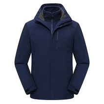 루나글램 남성용 폴라 플리스 라이너 방수 방한 야외 재킷 HMJ100