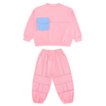 엔젤아이 아동용 야광 맨투맨 트레이닝 바지세트