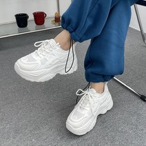 콤마슈 여성용 키높이 데일리 베이직 어글리 슈즈 BO484