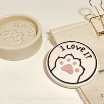 앵글띵 실리콘몰드 2p, 고양이젤리 타블렛 단면입체