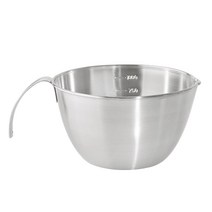스텐 손잡이 계량 믹싱볼 1000ml