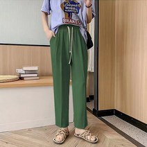 패션풀 여성용 찬스 핀턱 밴딩 슬랙스 28242