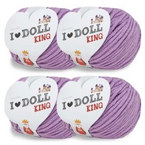 니뜨 아이돌킹 뜨개실 45g x 4p, 16 라일락