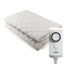 보국전자 세탁가능 전기장판 BKB-1607D, 브라운 와플, 더블