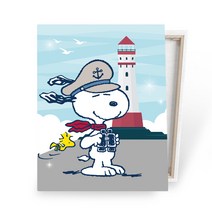 아이러브페인팅 피너츠 DIY CUBIC PAINTING 4050cm, 등대지기, 1개