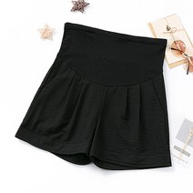 소프트 밀키 컬러 밴딩 임산부 반바지