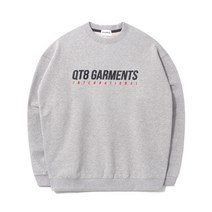 큐티에잇가먼츠 남성용 MR Embroidery Logo Sweat Shirt