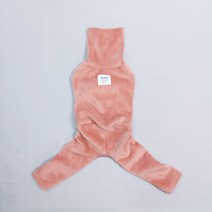 도기스타 강아지 이탈리안그레이하운드 아이쥐옷 가을 겨울 올인원, 인디핑크