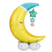 아나그램 스탠딩 에어벌룬 문앤스타 139cm, 혼합색상, 1개