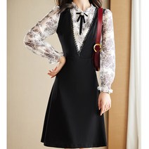 포플러앤씨 마리 와펜리본 원피스