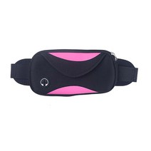 파라다이소 야외 스포츠 달리기 휴대폰 방수 포켓 벨트 힙색 가방, 핑크