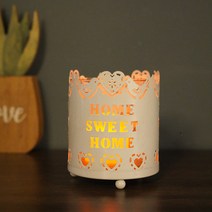 캔들 티라이트홀더 철 양초 테이블 컵, 달콤