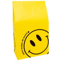 좋은기븐 행복한 스마일 종이봉투 소 40p 1 + 1, 옐로우, 2개