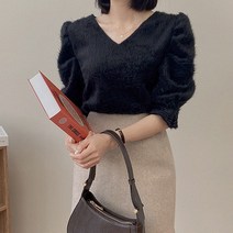 패션풀 베니아 양브이 블라우스 27429