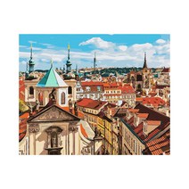 플레이어바웃 프라하 광장 DIY 명화 그리기 세트 40 x 50 cm, 혼합색상