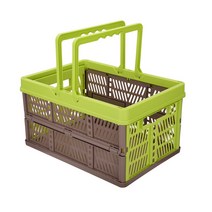 세이럭스 폴딩바스켓 38L, 그린, 1개