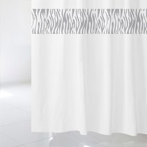 디자인수풀 북유럽 스타일 샤워커튼 sc738 S 1520 x 1880 mm + 플라스틱 고리 12p + 커튼봉 화이트 세트, 1세트, 멀티(혼합)컬러