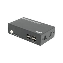 /NEXT-7402KVM-DUAL/4K HDMI 2포트 듀얼 모니터 KVM 스위치/4K UHD/2대의 듀얼모니터 PC를 제어/듀얼 모니