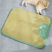 몬스펫 고양이 강아지 등나무 쿨 매트, 데이지