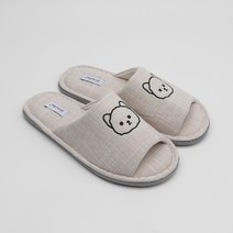 슈라모드 멍뭉 민 지사 거실화, 베이지