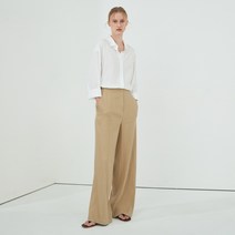 여성용 STITCH LINE LINEN PANTS
