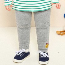 몰리멜리 아동용 몰리베이비 치타 자수 레깅스