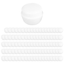 여행용 단지 크림용기 10g, 화이트, 100개