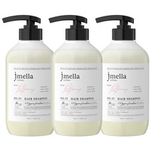 제이멜라 인 프랑스 블루밍피오니 헤어 샴푸, 3개, 500ml