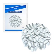 아쿠아비 유리구슬 투명 돌 1kg, 1개