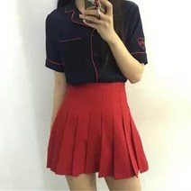 여성용 블랙101 벌리키슨 미니 테니스 스커트 CH-2318758