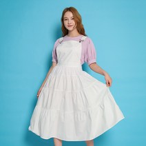 스타일숲 티어드 오버롤 원피스 SX5OPE6