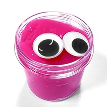 슬코 몬스터 지글리 슬라임 세트, 혼합색상, 240g
